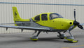 Cirrus SR22 at Van Nuys Airport before a 90-minute luxury discovery flight for two over Los Angeles