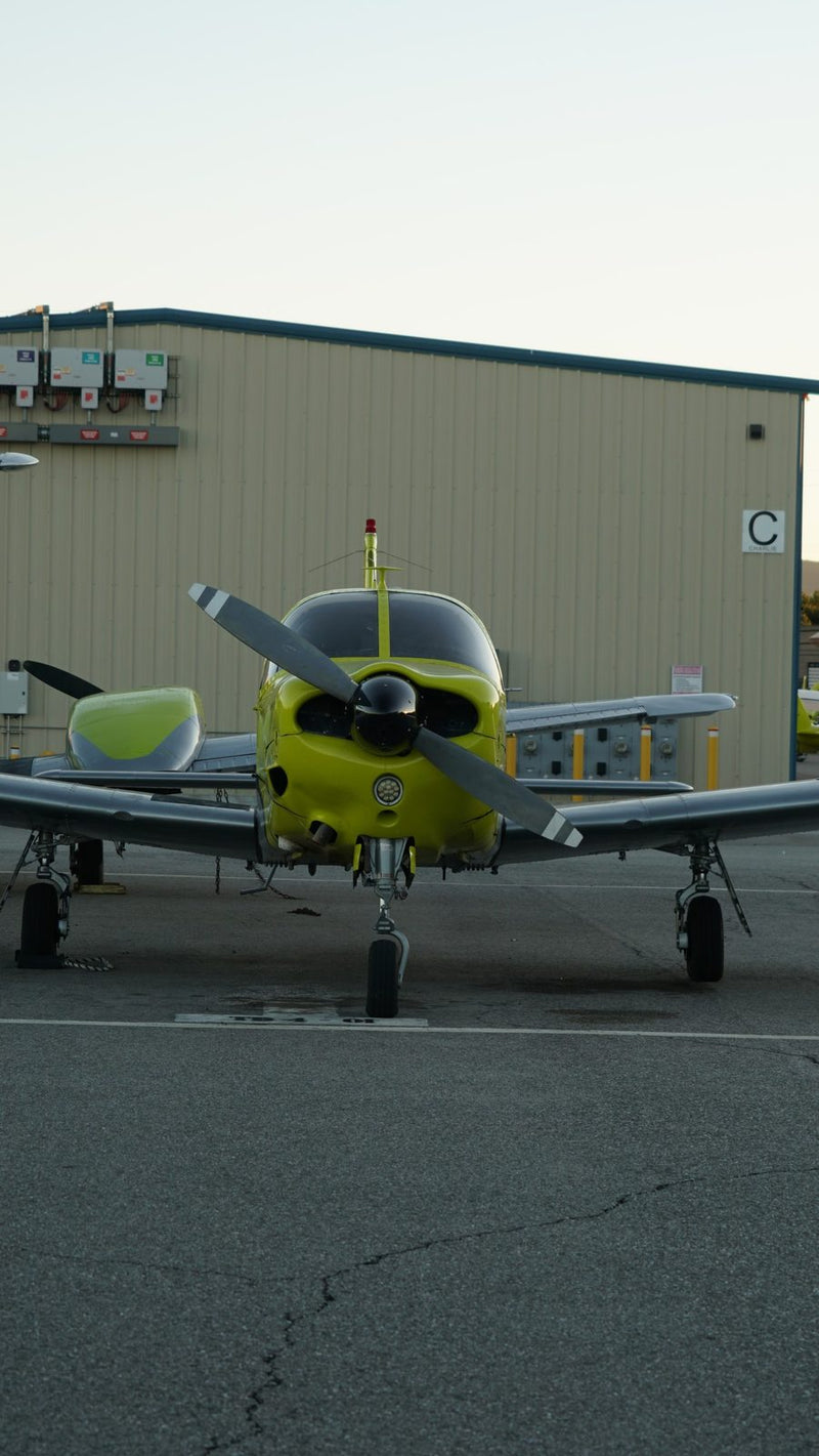 The You Fly LA training fleet on the ramp at Van Nuys Airport