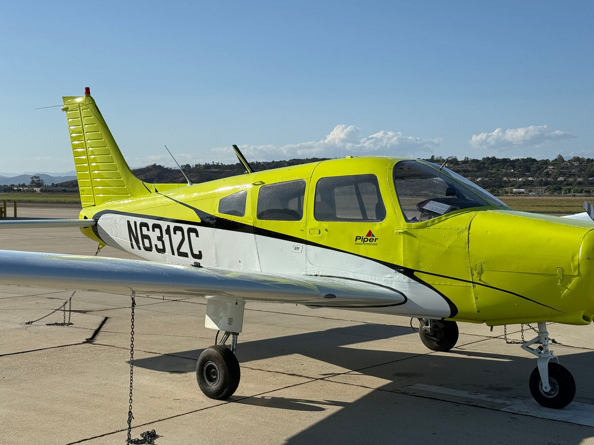 Piper Warrior N6312C, side profile